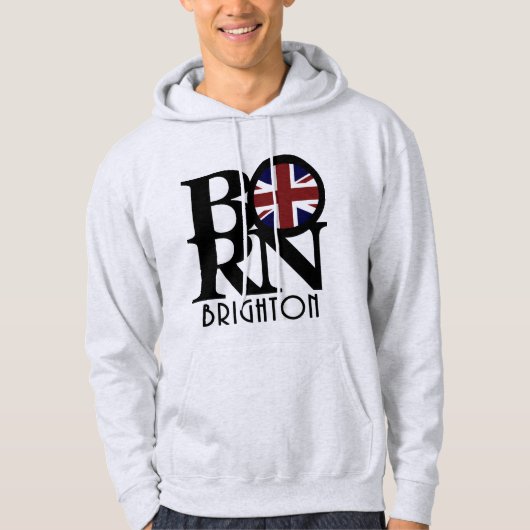 BORN Brighton England Hoodie (Voorkant)