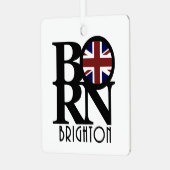 BORN Brighton England Metalen Ornament (Voorkant links)