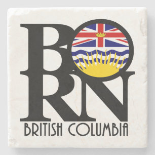 BORN British Columbia Stenen Onderzetter