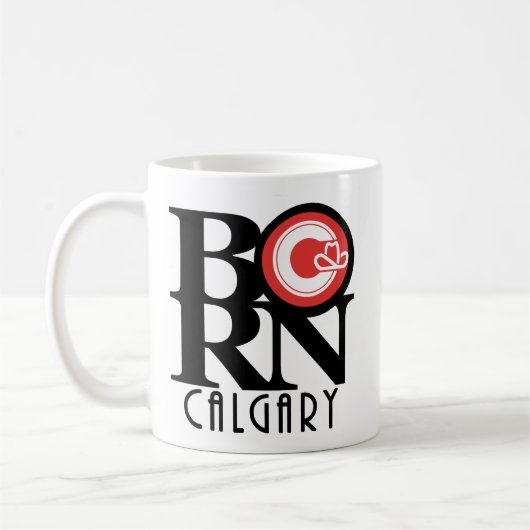 BORN Calgary 11oz (stadsvlag) Koffiemok (Links)