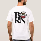 BORN California (back print) T-shirt (Achterkant)
