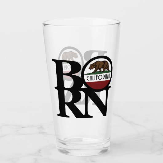 BORN California Glas (Voorkant)