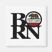 BORN California Magneet (Voorkant)