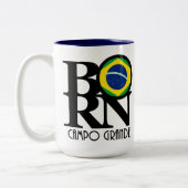 BORN Campo Grande 15oz Tweekleurige Koffiemok (Links)