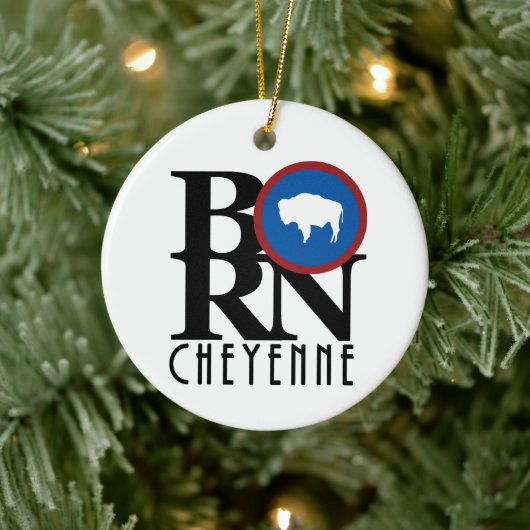 BORN Cheyenne Keramisch Ornament (Boom)