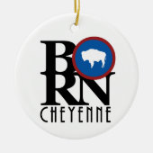BORN Cheyenne Keramisch Ornament (Voorkant)