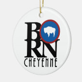 BORN Cheyenne Keramisch Ornament (Links)