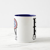 BORN Clarksville Tweekleurige Koffiemok (Center)