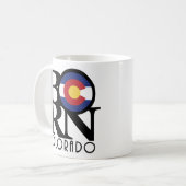 BORN Colorado 11oz Koffiemok (Voorkant links)