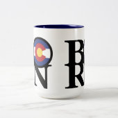 BORN Colorado 15oz Tweekleurige Koffiemok (Center)