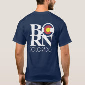 BORN Colorado (achterafdruk) T-shirt (Achterkant)