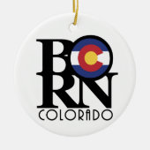 BORN Colorado Keramisch Ornament (Voorkant)