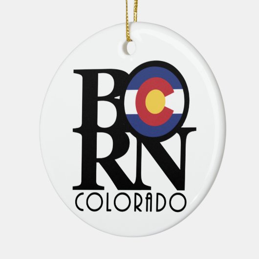 BORN Colorado Keramisch Ornament (Links)