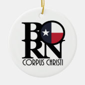 BORN Corpus Christi Keramisch Ornament (Voorkant)