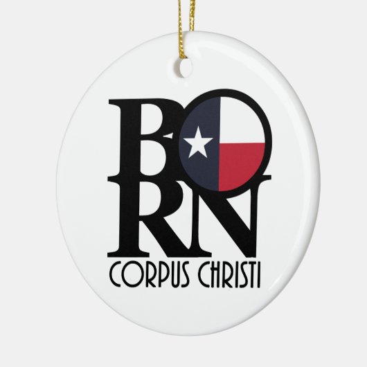 BORN Corpus Christi Keramisch Ornament (Links)