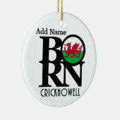 BORN Crickhowell Nova Scotia  Keramisch Ornament (Rechts)