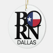 BORN Dallas Keramisch Ornament (Links)