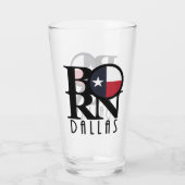 BORN Dallas Texas Glas (Achterkant)