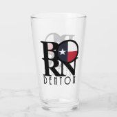 BORN Denton Texas Glas (Achterkant)