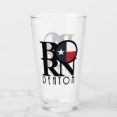 BORN Denton Texas Glas (Voorkant)