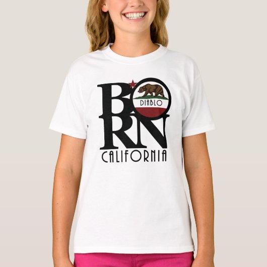 BORN Diablo California T-shirt (Voorkant)