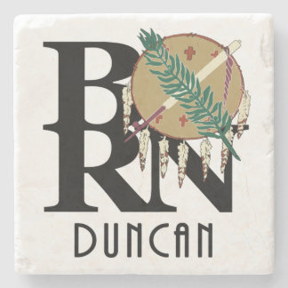 BORN Duncan Oklahoma Stenen Onderzetter