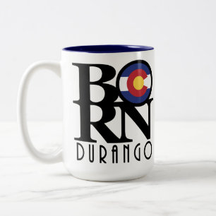 BORN Durango Colorado 15oz Tweekleurige Koffiemok