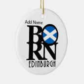 BORN Edinburgh Schotland Keramisch Ornament (Rechts)