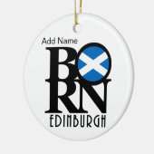 BORN Edinburgh Schotland Keramisch Ornament (Links)