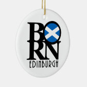 BORN Edinburgh Scotland Keramisch Ornament (Rechts)