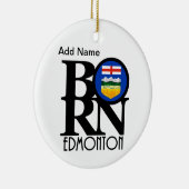 BORN Edmonton Alberta Keramisch Ornament (Rechts)
