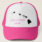 BORN EN RAISED KAUAI TRUCKER PET (Voorkant)