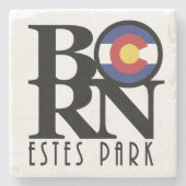 BORN Estes Park Stenen Onderzetter (Voorkant)