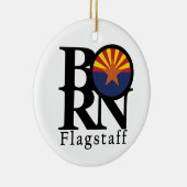 BORN Flagstaff Arizona Keramisch Ornament (Rechts)