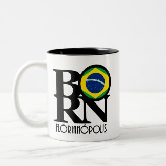 BORN Florianópolis 11oz Tweekleurige Koffiemok