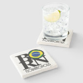 BORN Florianópolis Brazilië Stenen Onderzetter (Zijkant)