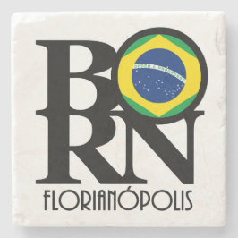 BORN Florianópolis Brazilië Stenen Onderzetter