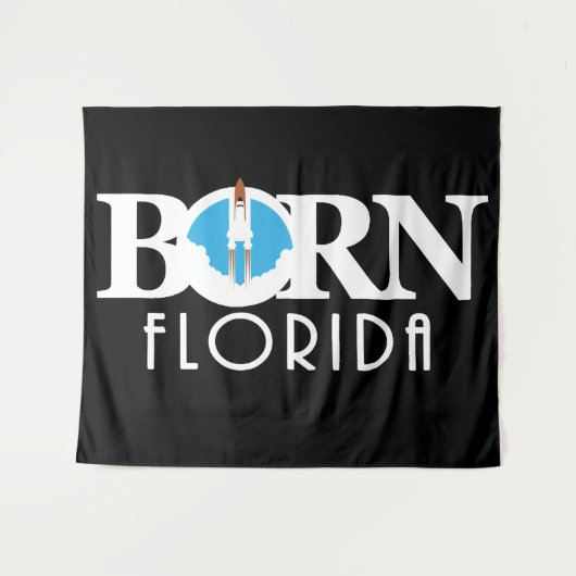 BORN Florida Shuttle Wandkleed (Voorkant (horizontaal))