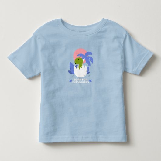 Born for Sleepless Nights Kinder Shirts (Voorkant)