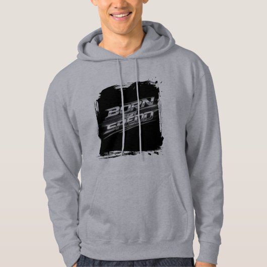 Born for Speed Circuit Grid Hoodie – Track (Voorkant)