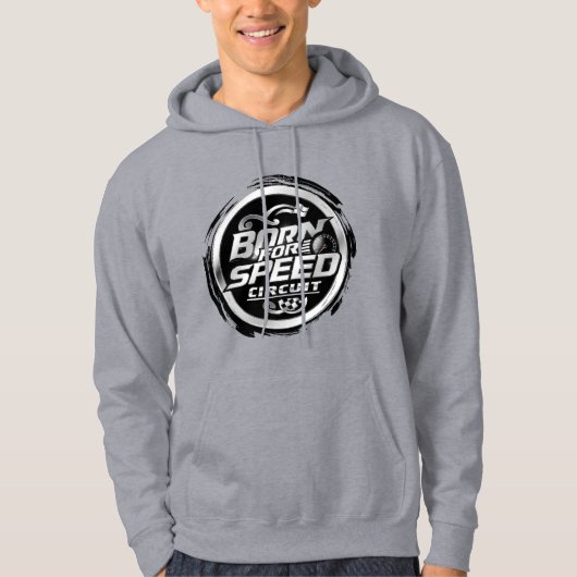 Born for Speed Circuit Performance Hoodie – Track (Voorkant)