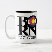 BORN Fort Collins 15oz Tweekleurige Koffiemok (Links)