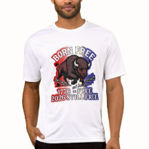 Born Free American Bison Shirt - 250 jaar gratis