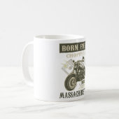 Born Free Choppers Motorcycle Massachusetts Koffiemok (Voorkant links)
