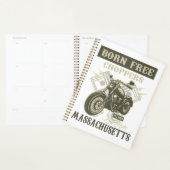 Born Free Choppers Motorcycle Massachusetts Planner (Display)