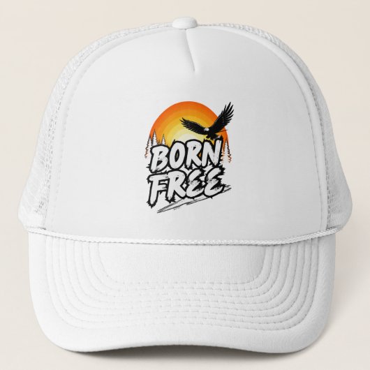 Born Free Eagle Cap Trucker Pet (Voorkant)