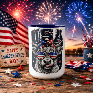 Born Free Eagle Patriottisch 250 Jaar USA Mok