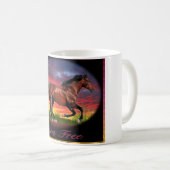 Born free horse art koffiemok (Voorkant rechts)