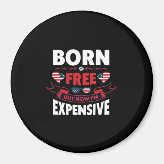 Born Free maar nu ben ik duur - Schattigee meme Magneet