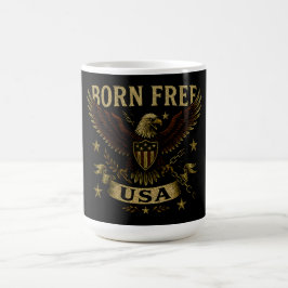 Born Free USA – Amerikaanse vrijheid geboortestolt Koffiemok